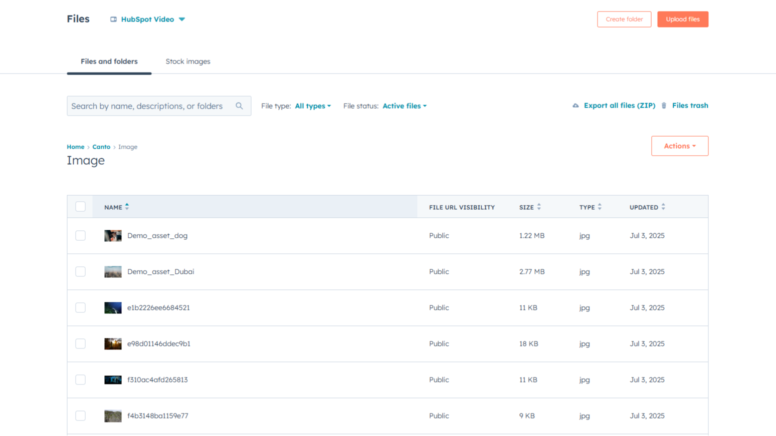 Canto File manager